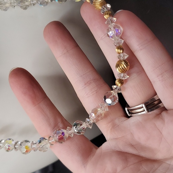 N3536 wow! Aurora borealis necklace stunning 😍 - Picture 2 of 3